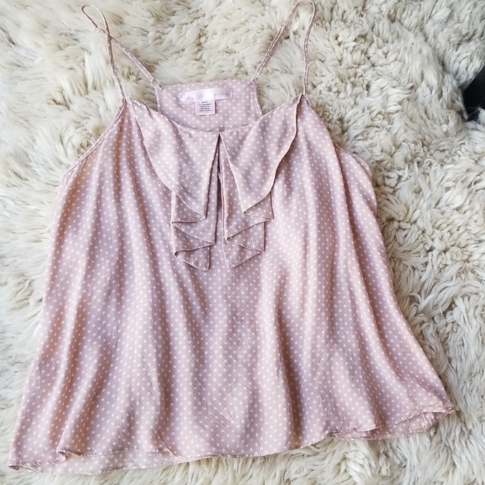 Love Notes Flowy Polka Dot Tank